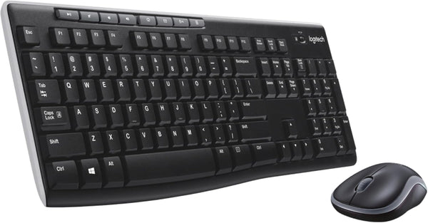 Logitech MK270 Full Size Wireless Keyboard and Mouse Combo