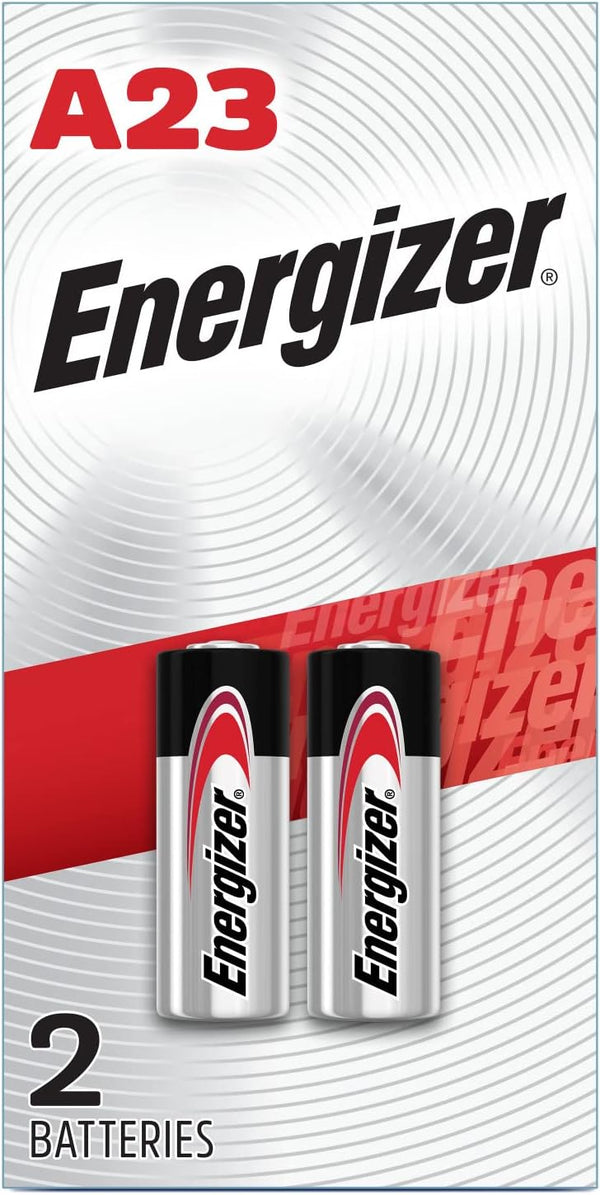 2 Pack Of Energizer A23 Alkaline Batteries