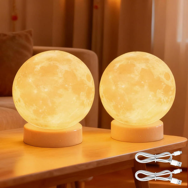 2-Piece Moonlight Lamp