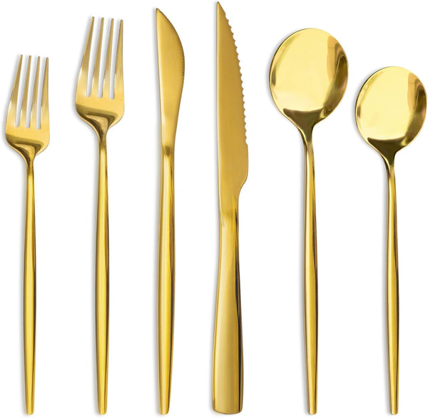 48-Piece Astercook Silverware Set