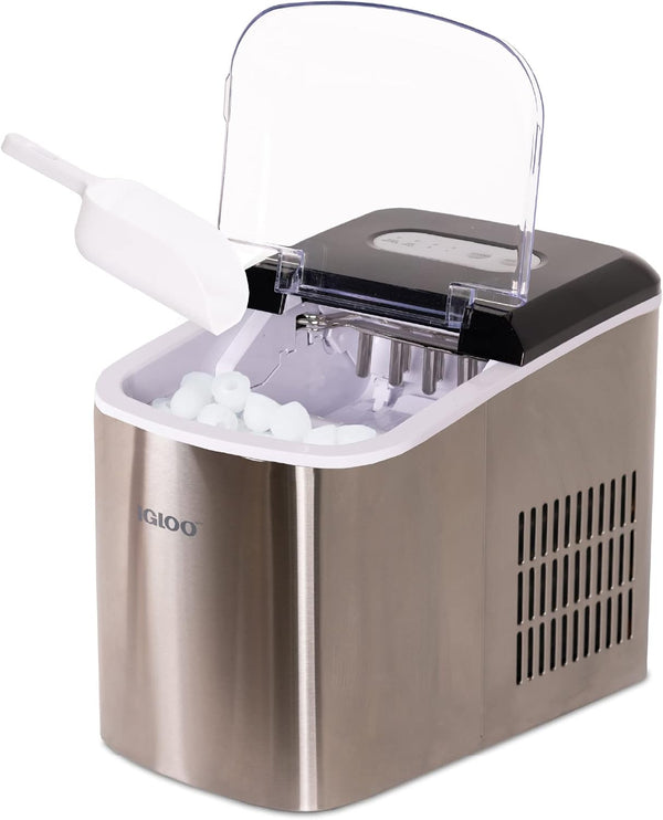 26 Lbs Igloo Electric Countertop Ice Maker Machine