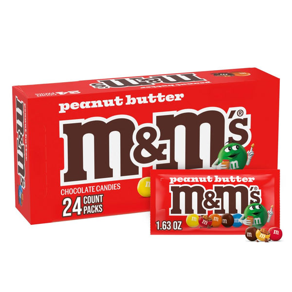 24-Pack M&M'S Peanut Butter Candy