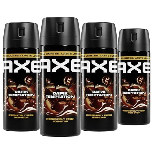4 Count AXE Body Spray 2.9 oz