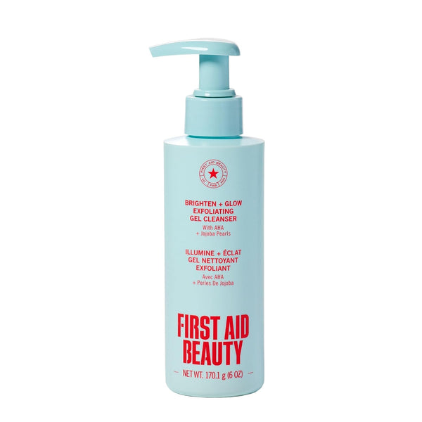 First Aid Beauty Brighten + Glow Exfoliating Gel Cleanser