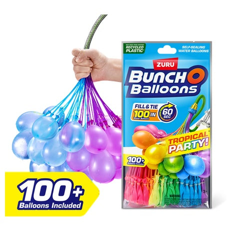 100 Bunch O Balloons Instant Water Balloons