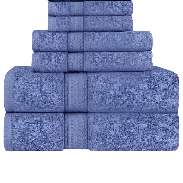 6 Piece Bath Towel Sets On Sale (4 Colors)