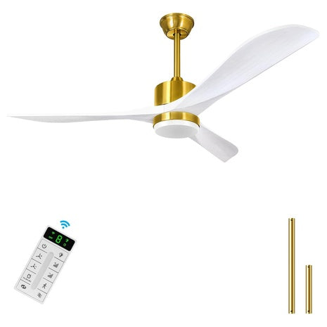 56" Ceiling Fans with Light & Remote Control