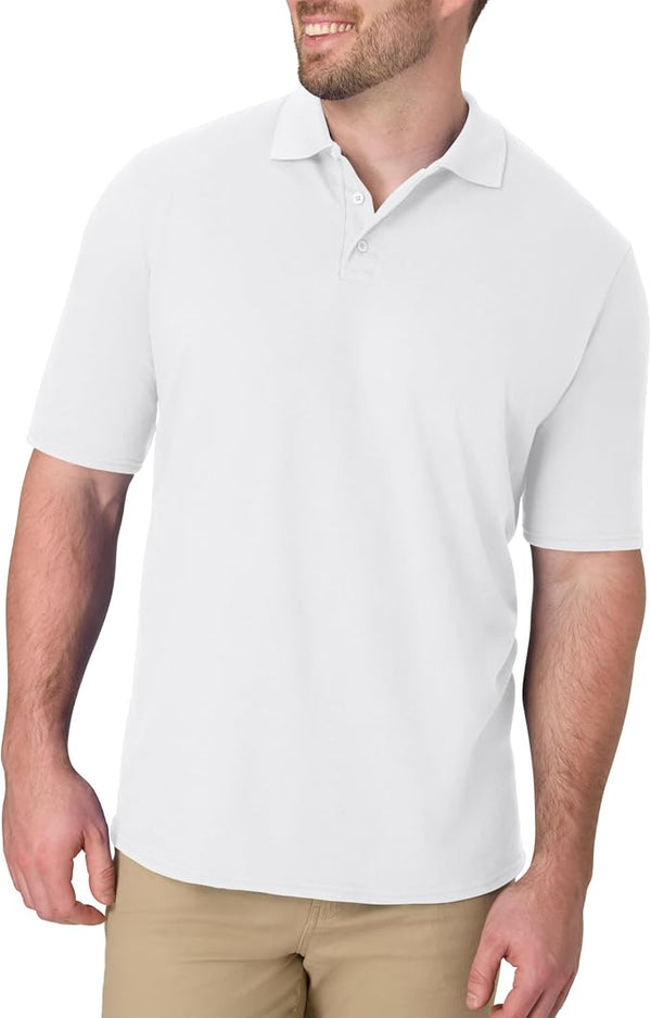 Hanes Men’s X-Temp Short Sleeve Polo Shirt