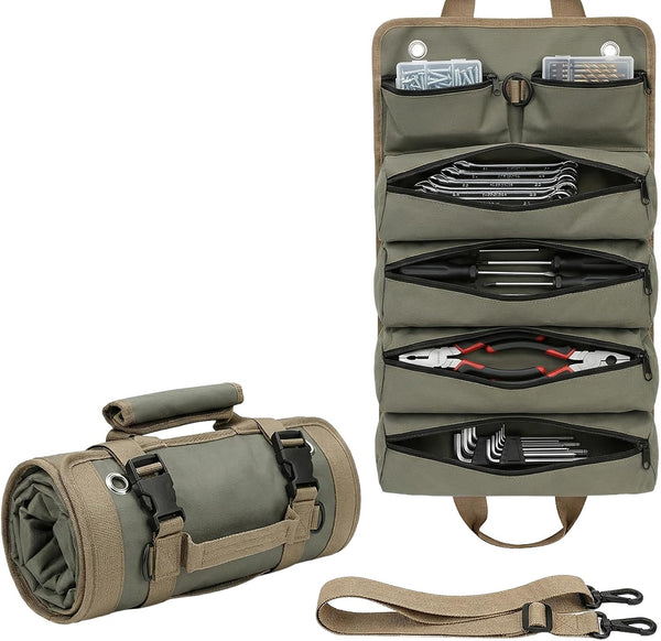 6-Pocket Roll Up Tool Bag