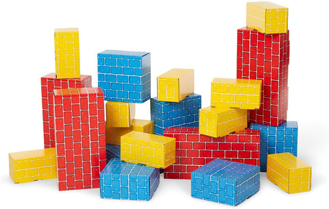 Melissa & Doug 40-Piece Jumbo Cardboard Building Blocks