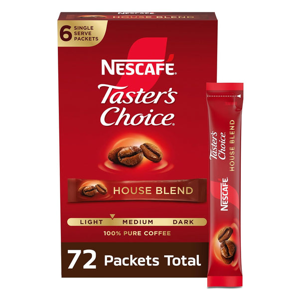72 NESCAFÉ Taster's Choice Instant Coffee Packets