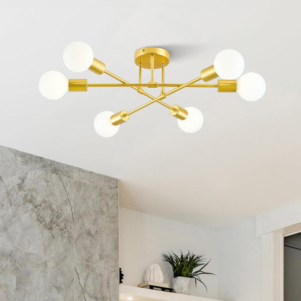 6-Light Sputnik Light Fixture