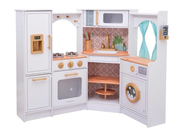 KidKraft Ultimate Corner Wooden Play Kitchen