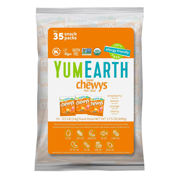 35-Count YumEarth Organic Fruit Flavored Chewys – simplexdeals
