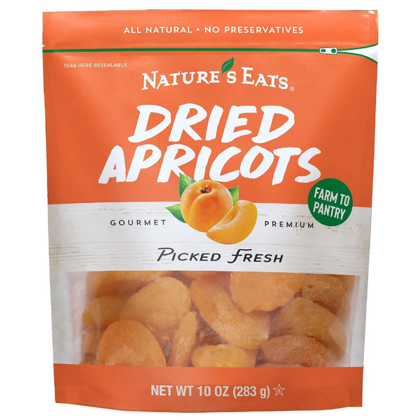 Nature's Eat Sun Dried Turkish Apricots 10oz. Bag