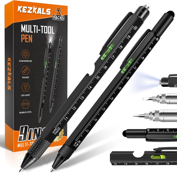2 9-in-1 Multitool Pens