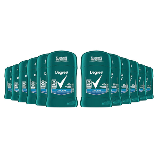 12 Pack Degree 48-Hour Antiperspirant Deodorant Sticks