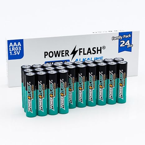 24 Alkaline AAA Batteries