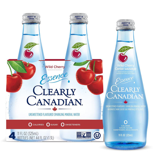 4-Pack Clearly Canadian Sparkling Mineral Water