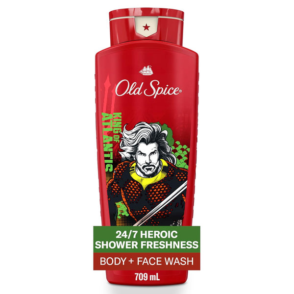 24 Fl Oz Old Spice Aquaman Scent Body Wash