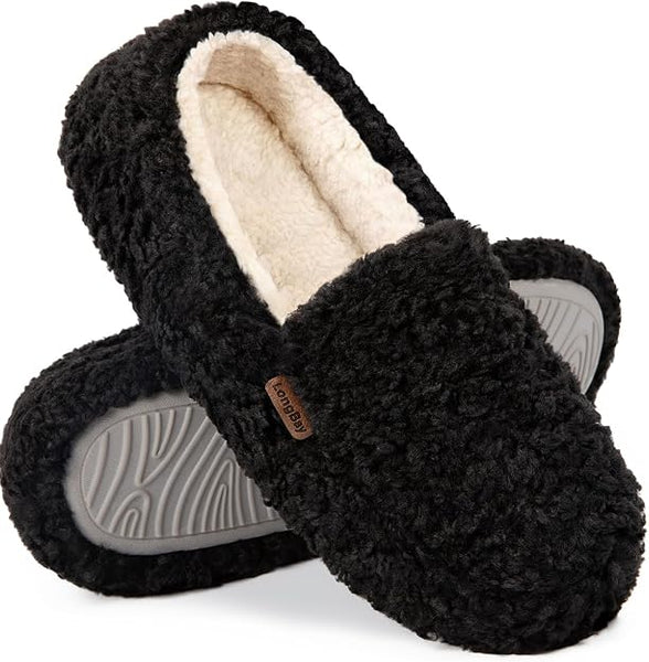 Women's Fuzzy Slippers (4 Colors) – simplexdeals