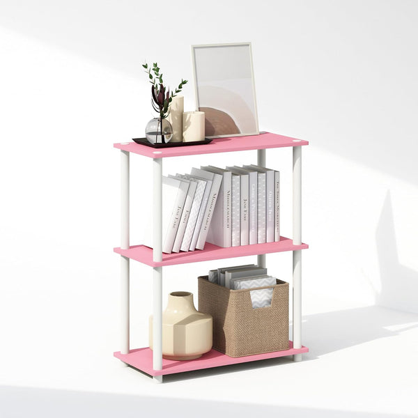 Furinno Turn-N-Tube 3-Tier Multipurpose Compact Bookcase