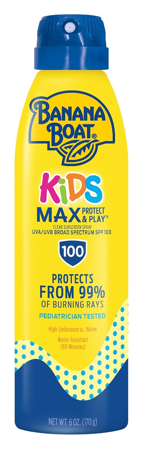 Banana Boat MAX Kids Sunscreen Spray SPF 100