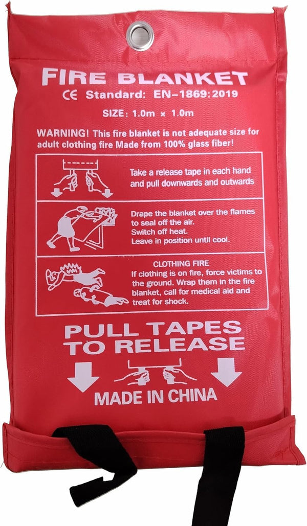 Lightweight Compact 40 x 40 Inch Fire Blanket