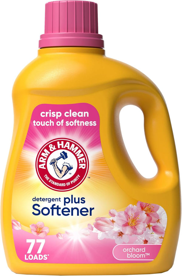 77-Loads ARM & Hammer Plus Softener Detergent