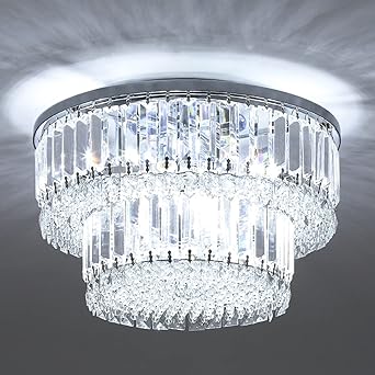 Modern Round Crystal Chandelier