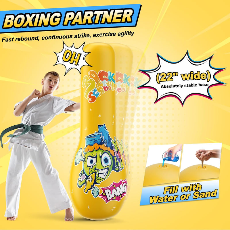 Kids Inflatable Punching Bag