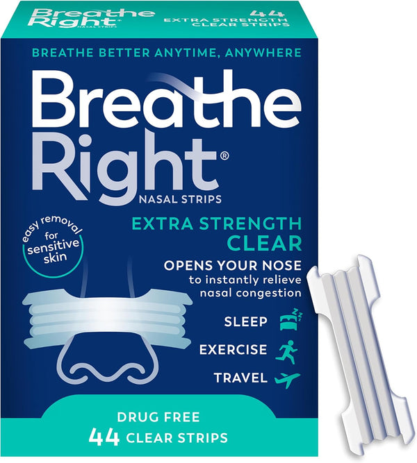 44 Breathe Right Extra Strength Nasal Strips