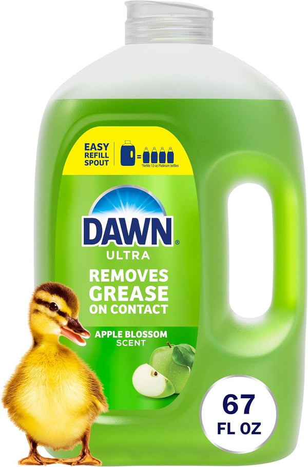 3 Dawn Ultra Dish Soap Refill Jugs
