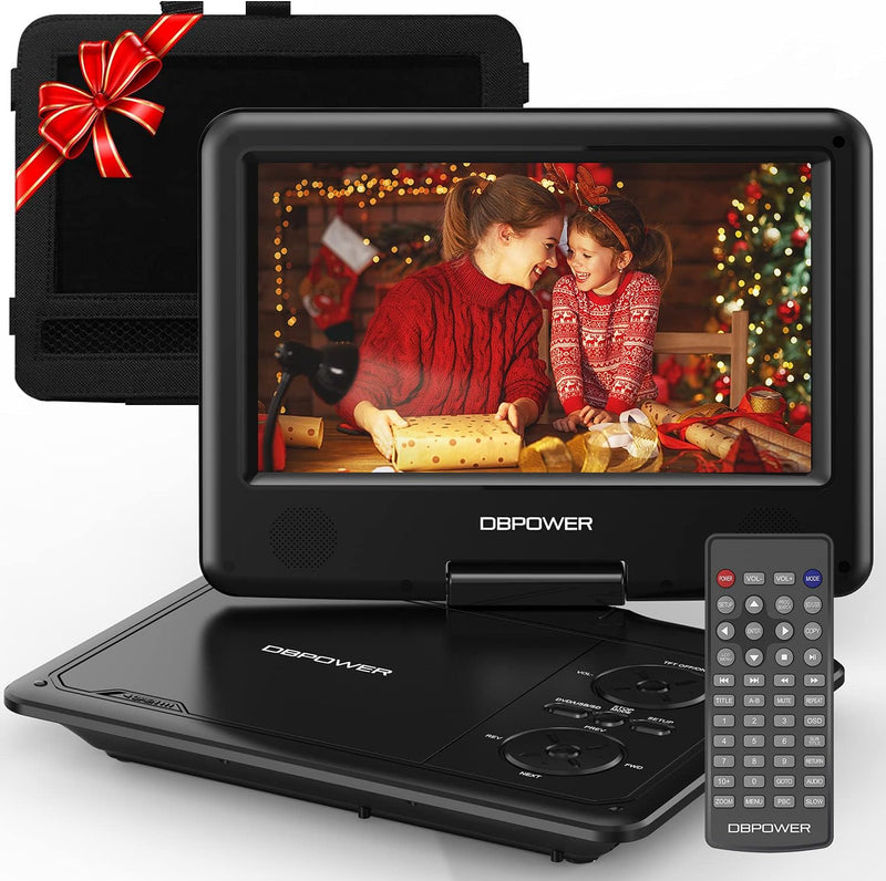 Swivel Screen DVD Player With Remote Control