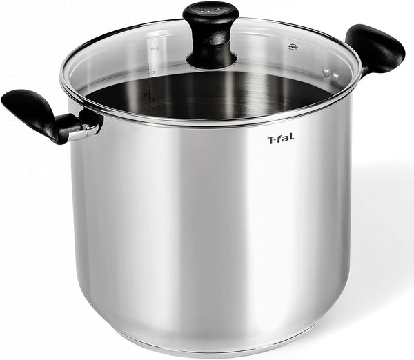 20-Quart T-fal Stainless Steel Stock Pot with Lid