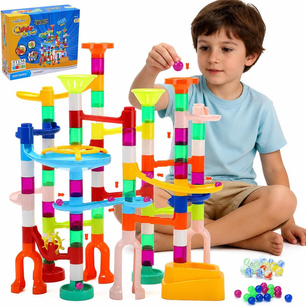 105-Pcs Marble Run Kit