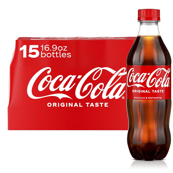 15-Pack Coca-Cola Bottles