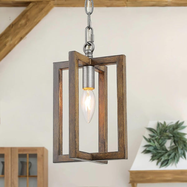 Farmhouse Rustic Pendant Light