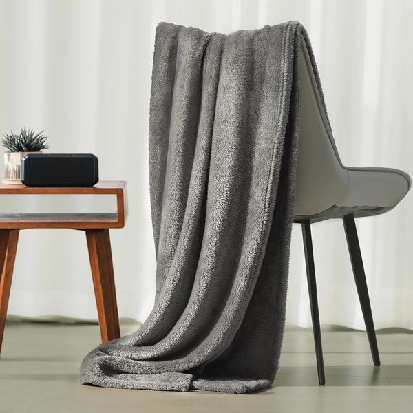Plush Fleece Throw Blanket