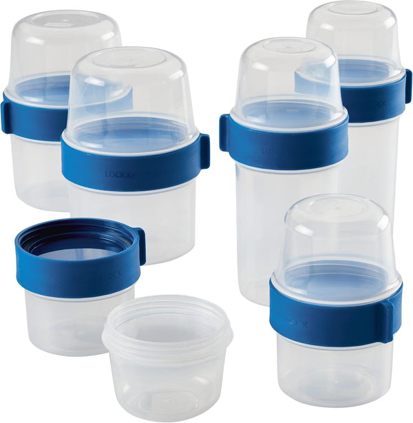 12-Pcs LOCK & LOCK Twist Two Way Food Storage Container Set