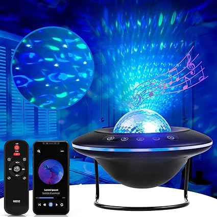 3-in-1 Star Projector Night Light