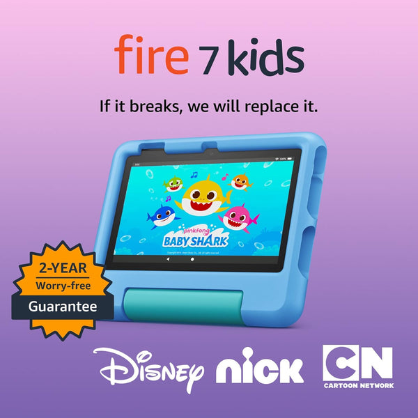 Amazon Fire 7 Kids Tablet (3 Colors)