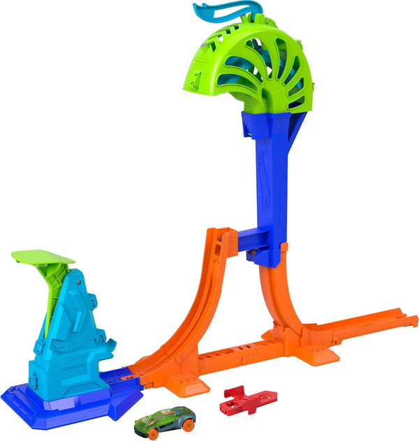 Hot Wheels Power Launch Champion Stunt Track Set