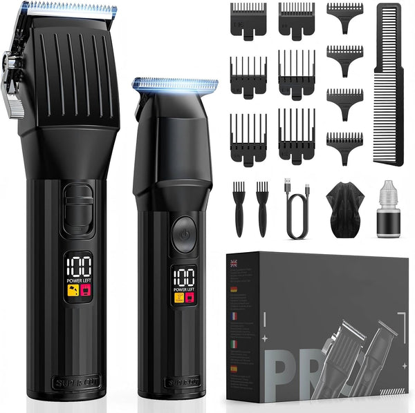 Cordless Hair Clipper & Beard Trimmer Kit