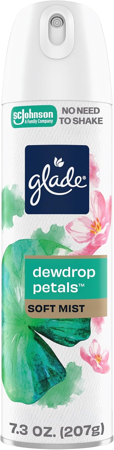 Glade Soft Mist Odor Fighting Aerosol Air Freshener