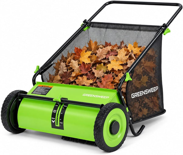 GreenSweep Pickup Pro XL V26 Lawn Sweeper
