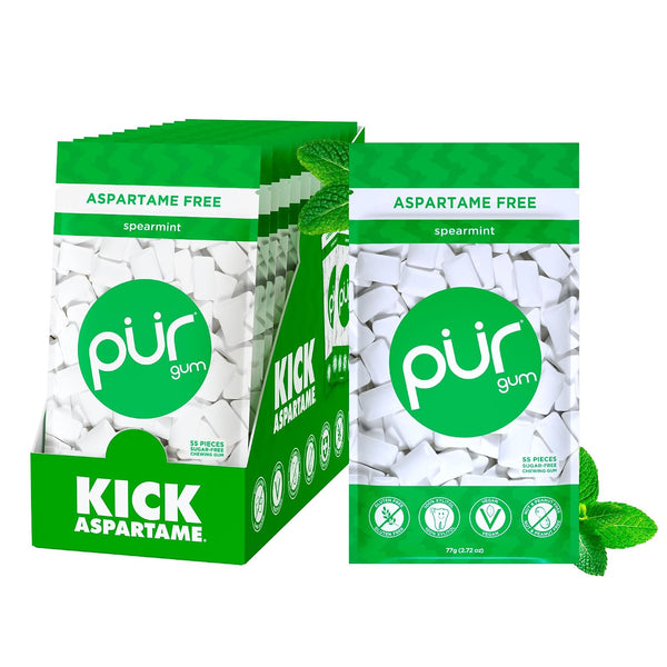 660 Pieces PUR Spearmint Xylitol Gum