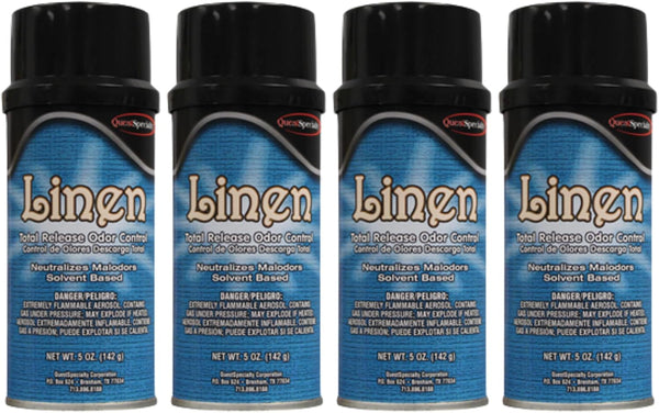 4-Pack Quest LINEN Total Release Odor Eliminator