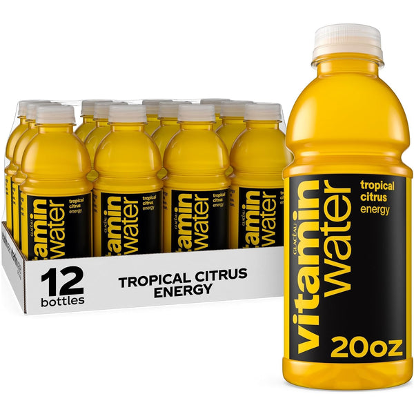 24 Bottles of vitaminwater Energy Tropical Citrus