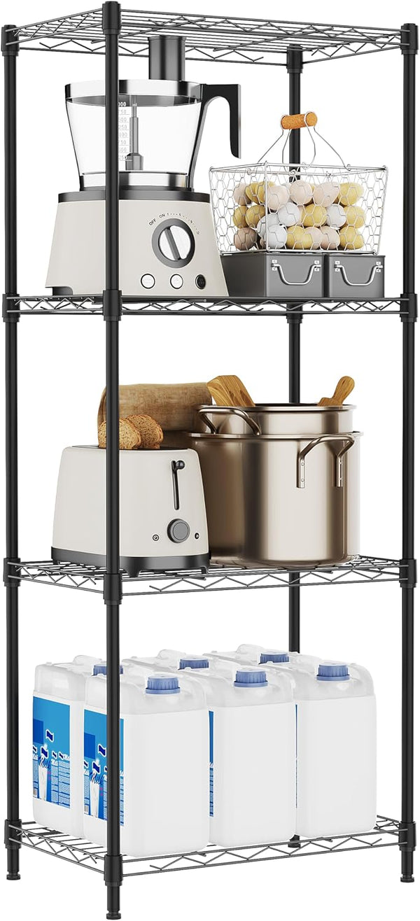 4 Tiers Shelf Metal Storage Shelves
